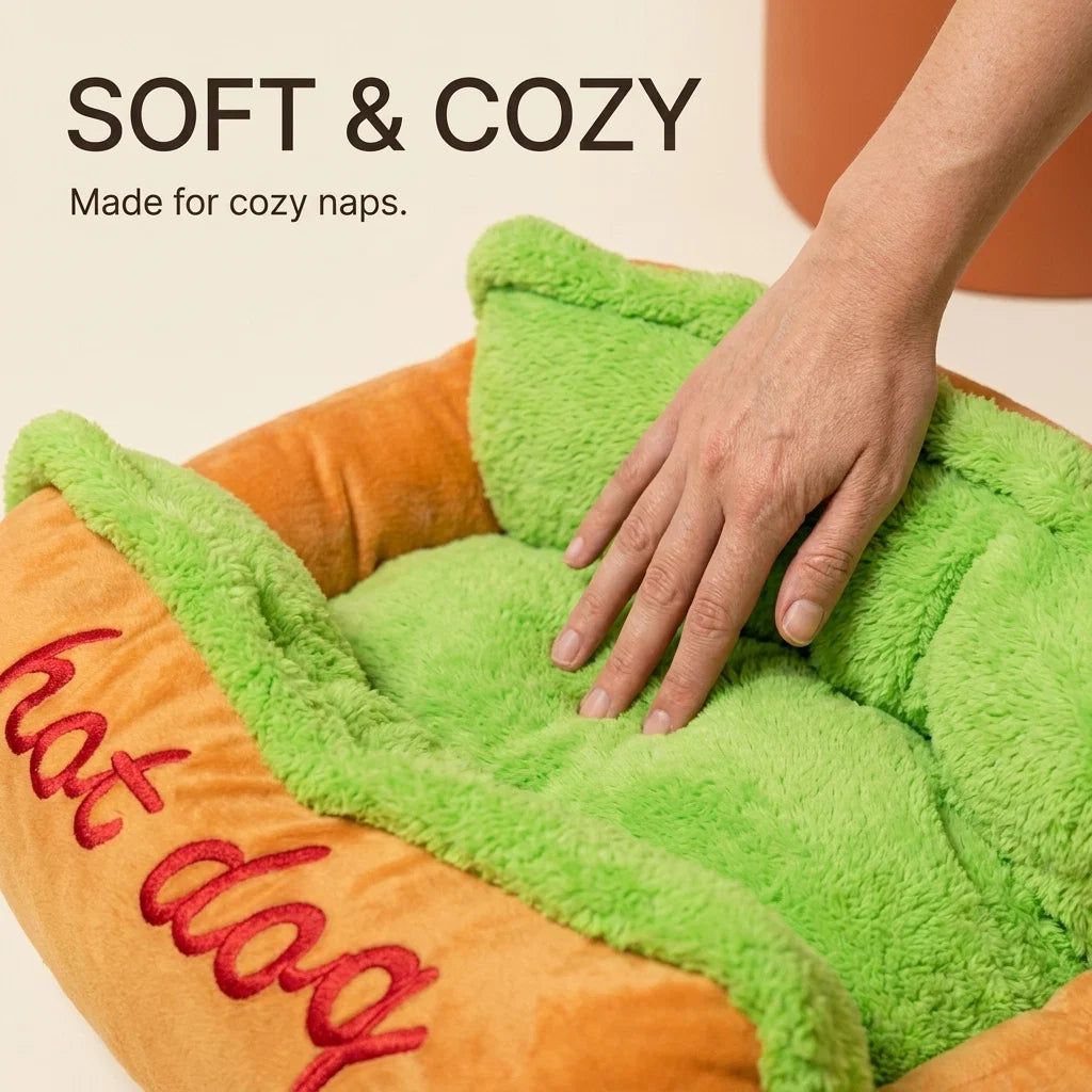 Nuzzory Hot Dog Bed